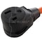 Ac Works Plug Adapter, STW, 6-50R, L6-30P, 6-50P, L6-30P, 1.5 ft., Orange WDL630650-018 - alternate 4